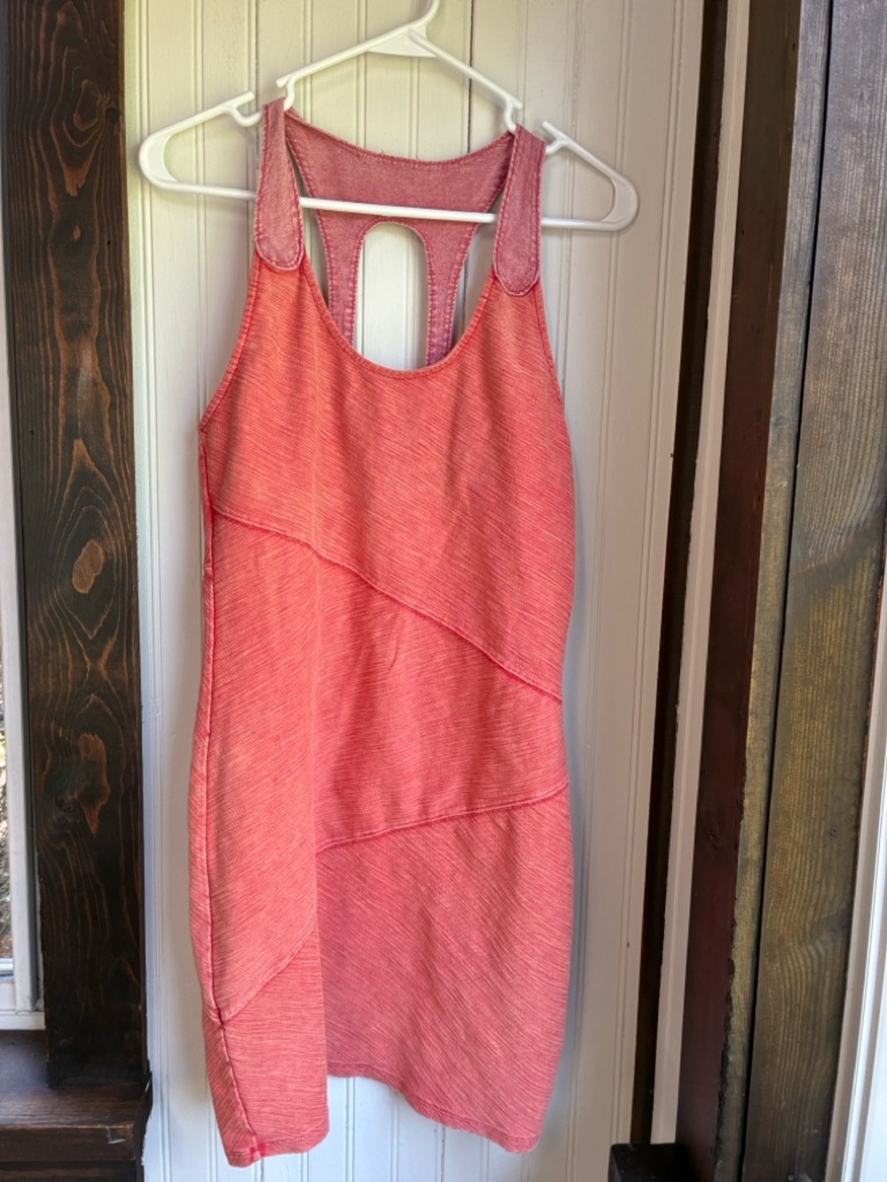 Free People Coral mini dress